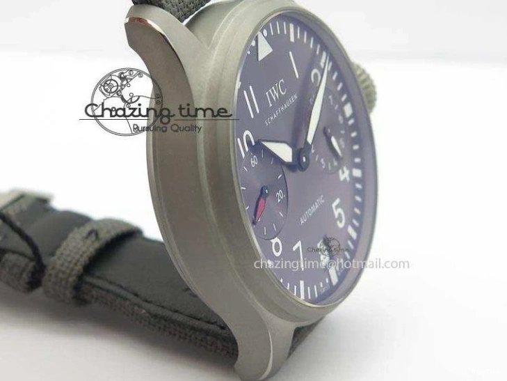 MIROTIME 0109 SunProtective Big Pilot Real PR IW500910 “Patrouille Suisse” ZF 1:1 Best Edition On Gray Nylon Strap 7278